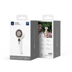 ** Quạt phản lực cầm tay + Sò lạnh Wiwu FS016 3.000mAh