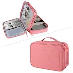 Túi đựng phụ kiện 2 ngăn lớn 23.5x9x16.5cm có quai
