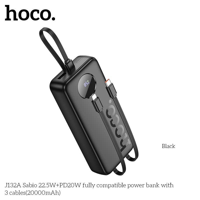 PDP Hoco J132A 20.000mAh kèm cáp