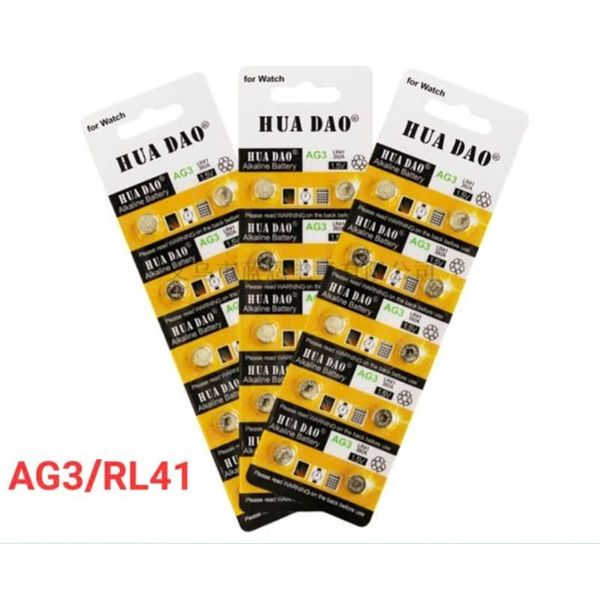 ** Vĩ 10 viên pin RL41 AG3