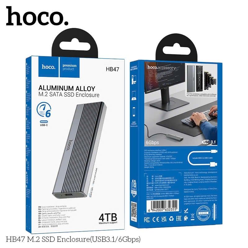 Box ổ cứng M2 Hoco HB47