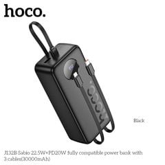 PDP Hoco J132B 30.000mAh 22.5W kèm cáp