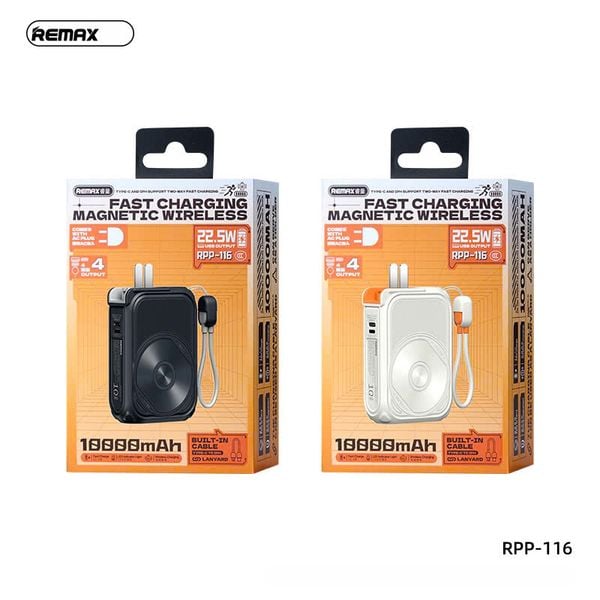 PDP không dây Remax RPP116 10.000mAh 22.5W