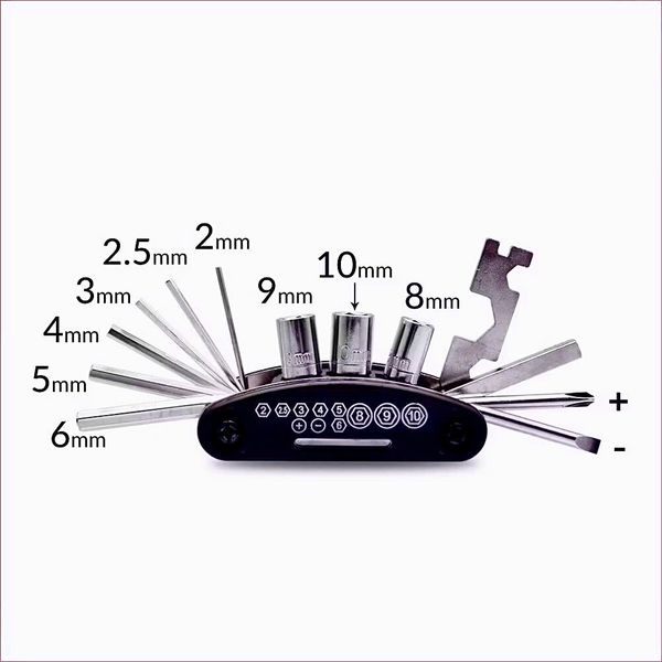 Vít 13 đầu xếp gọn
