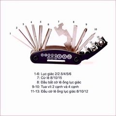 Vít 13 đầu xếp gọn