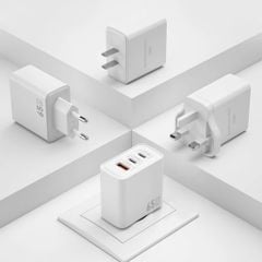 Cóc sạc Wiwu Essen 1U 2C 65W