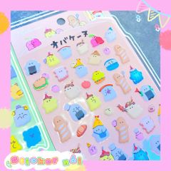 ** Set hình sticker nổi con ma