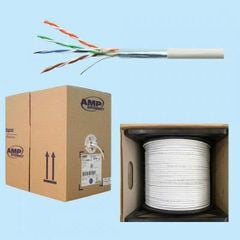 ** Cáp mạng AMP CAT 5 chống nhiễu 0708 trắng