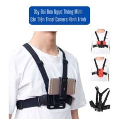 Đai đeo điện thoại quay video trước ngực