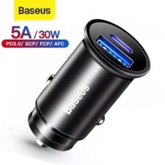 Sạc xe hơi Baseus 1U 1C 30W