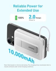 ** PDP không dây Anker A1685 10.000mAh 30W cáp C