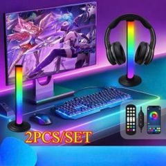 ** Đèn Led RGB có giá đỡ Headphone có APP