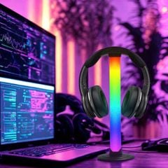 ** Đèn Led RGB có giá đỡ Headphone có APP