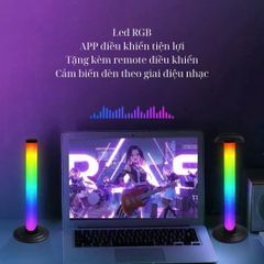 ** Đèn Led RGB có giá đỡ Headphone có APP