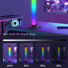 ** Đèn Led RGB có giá đỡ Headphone có APP