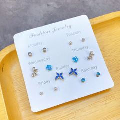 ** Set bông tai 7 mẫu