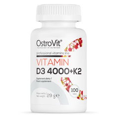 Ostrovit Vitamin D3 4000 + K2 100 viên