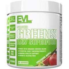 EVL Stacked Greens Raw 30 servings