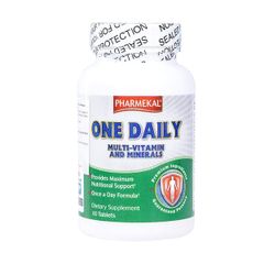 Viên uống Vitamin và Khoáng Chất Pharmekal One Daily Multivitamin and Mineral 60 Viên