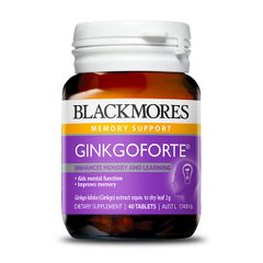 Viên Uống Bổ Não Blackmores Ginkgoforte 40 viên