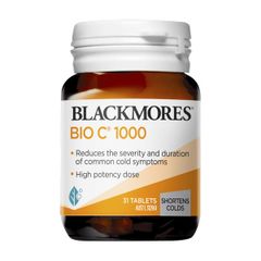 Viên Uống Bổ Sung Vitamin C - Blackmores Bio C 1000 mg - 31 Viên