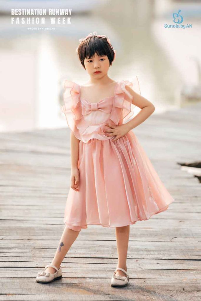 Aliana Dress màu Hồng 22