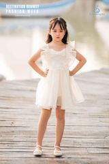 Aliana Dress màu Kem 22