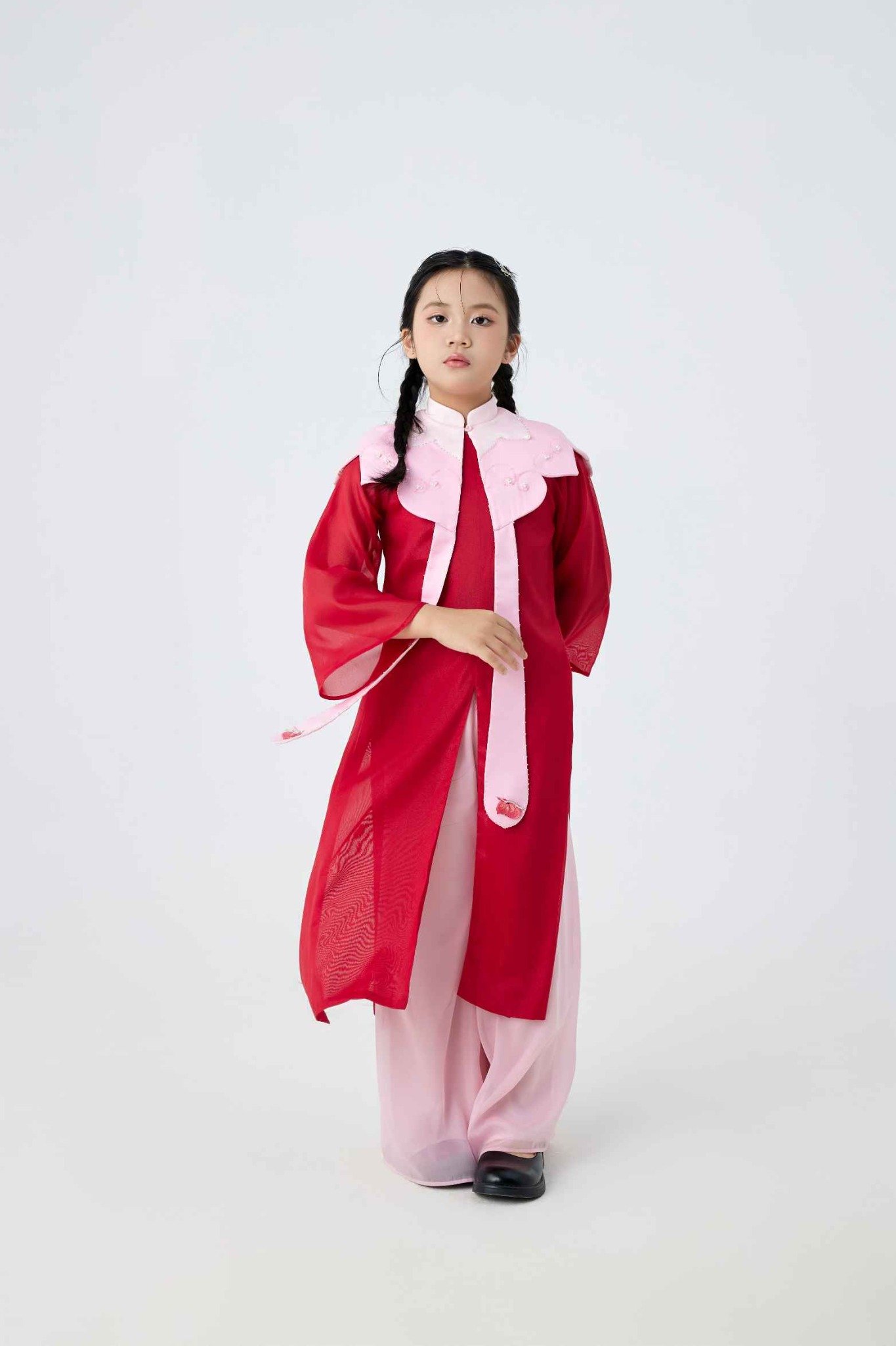 Áo Dài Thiên Kim (có hình thêu)