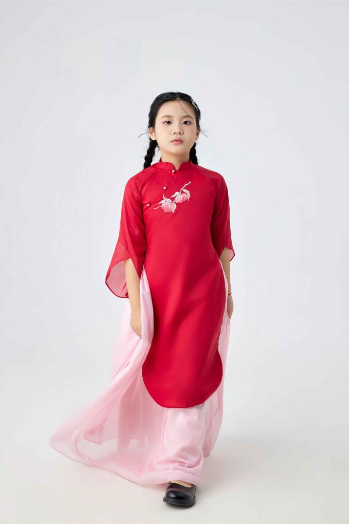 Áo Dài Thục Khuê (có hình thêu)