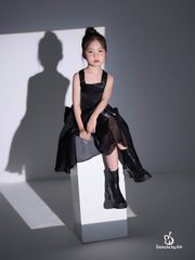 Váy công chúa cho bé gái màu đen gắn nơ Galina Dress - Eunoia by AN