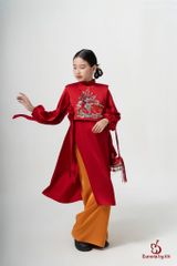 ÁO DÀI HỒNG NGỌ