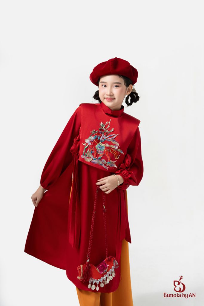 ÁO DÀI HỒNG NGỌ