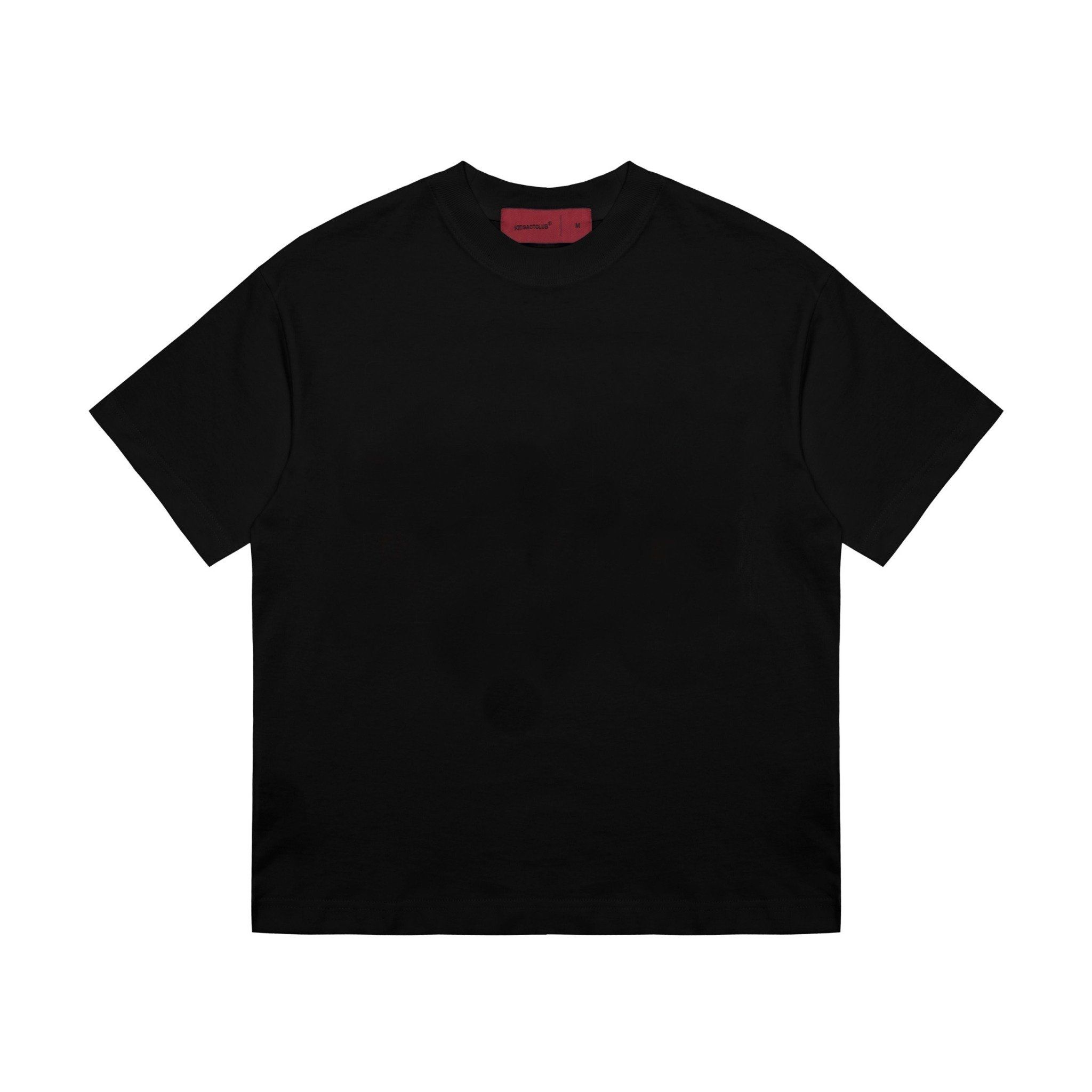  Áo Thun Cotton Ngắn Tay Trơn | Black Blank Tee 