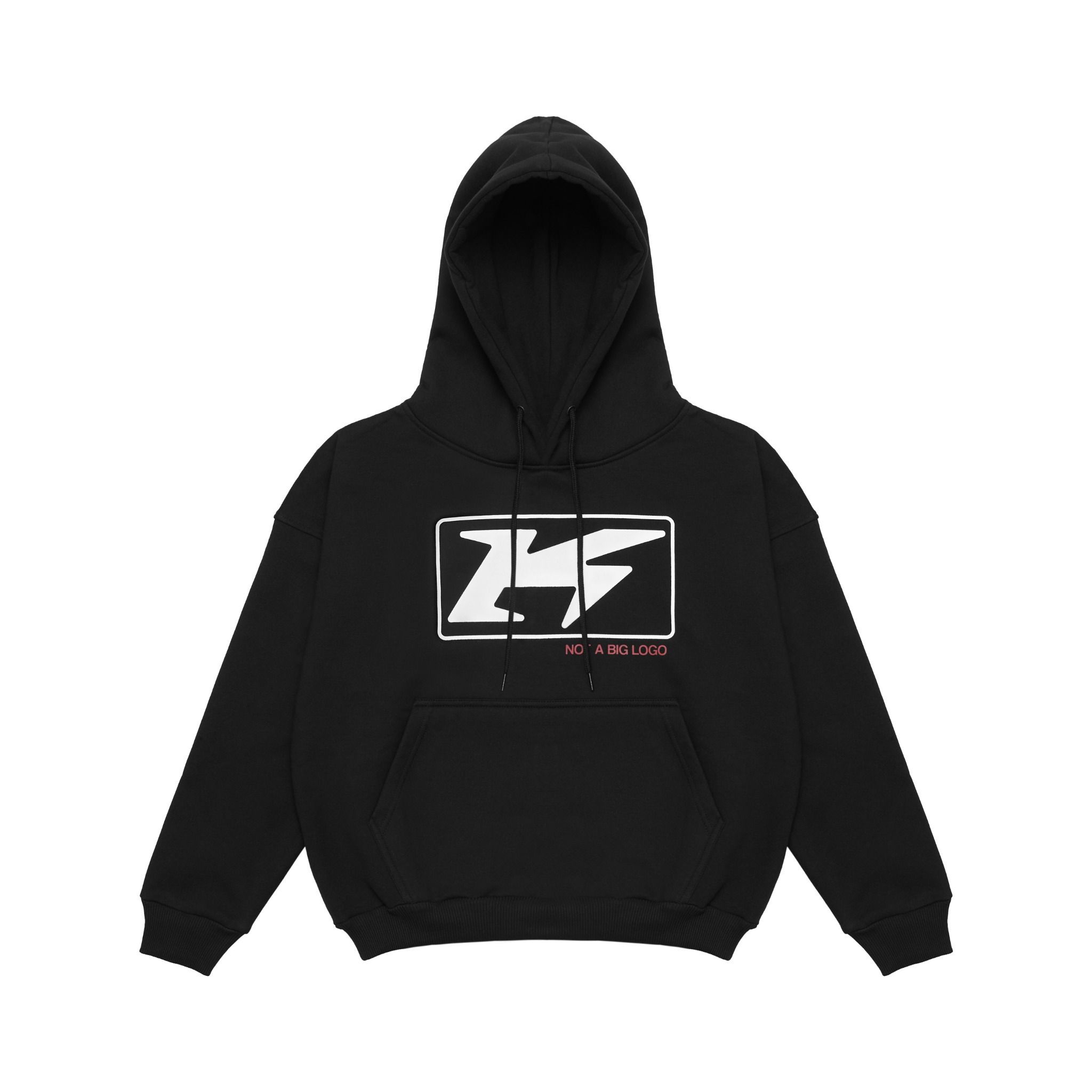  Áo Hoodie Form Boxy Màu Đen | NAGO HOODIE 