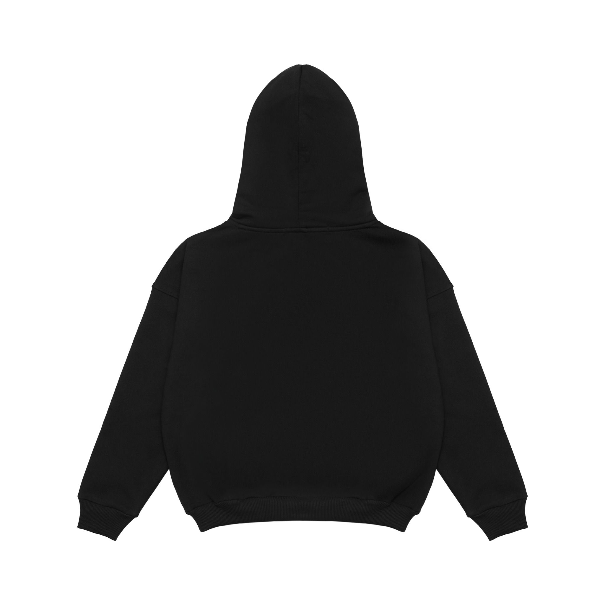  Áo Hoodie Form Boxy Màu Đen | NAGO HOODIE 