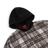  Áo Khoác Sơmi Caro Có Mũ Nam Tay Dài | KAC HOODED FLANNEL SHIRT 