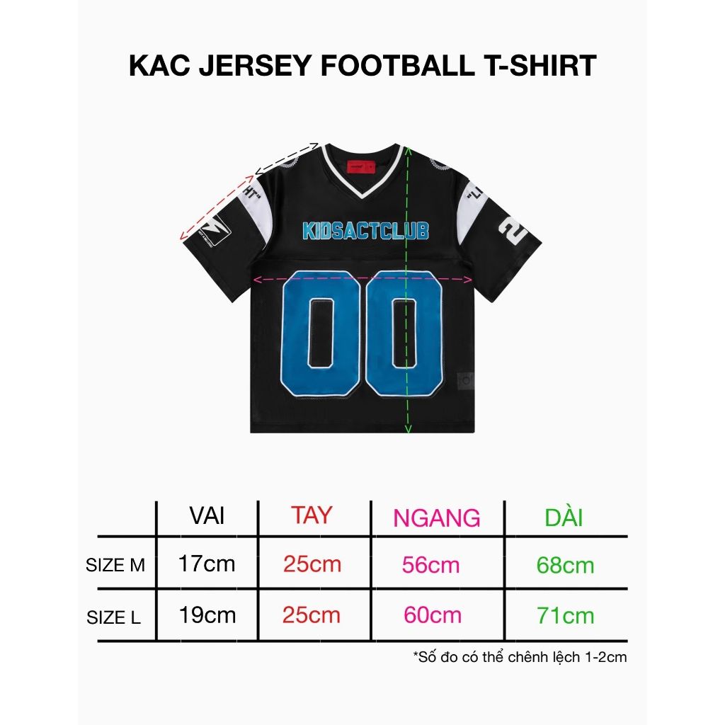  Áo Thể Thao KAC JERSEY | KAC JERSEY FOOTBALL TEE 