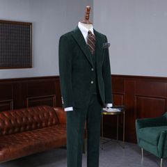 Veston Green Corduroy