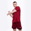 LYB RUNNING TEE – BURGUNDY RED