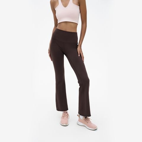 Quần tập legging ống loe