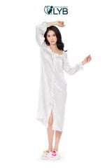 đầm Ngủ Sơ Mi Trắng Giá Tốt T072023  Mua tại Lazadavn