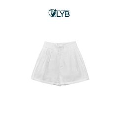 QUẦN SHORT XÒE MÀU TRẮNG LYB