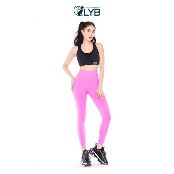 SET ĐỒ TẬP QUẦN LEGGING HỒNG NEON LYB