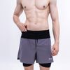 LYB RUNNING SHORTS MIX NET – GREY