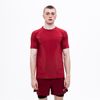 LYB RUNNING TEE – BURGUNDY RED