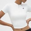 LYB - Áo tập body cổ zip