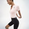 LYB - Áo tập body cổ zip