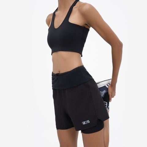 LYB RUNNING SHORTS MIX NET - UNISEX