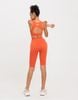 Set đồ tập lửng áo kiểu - LYB CARROT CAPRI SET