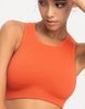 Set đồ tập lửng áo kiểu - LYB CARROT CAPRI SET
